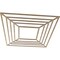 Ekena Millwork Raven Wood Fretwork Pierced Ceiling Medallion, Hickory, 28"OD x 10 1/4"ID x 3/8"T CMWP28X28X0375RAHI - alternate 5